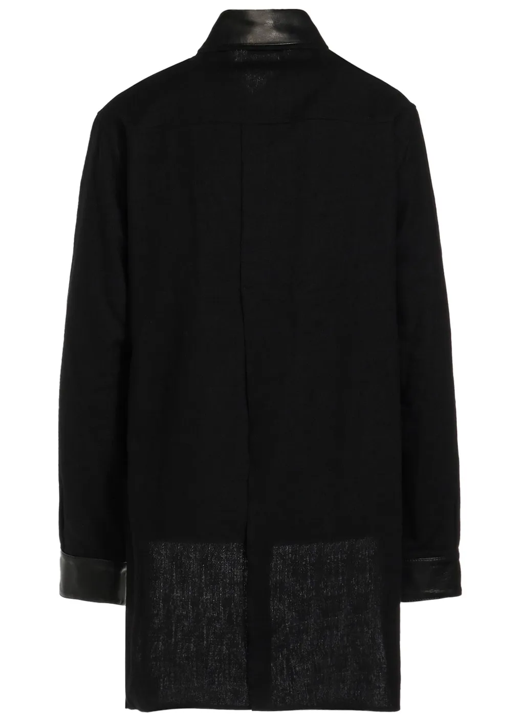 Light Serge Layered Collar Shirt