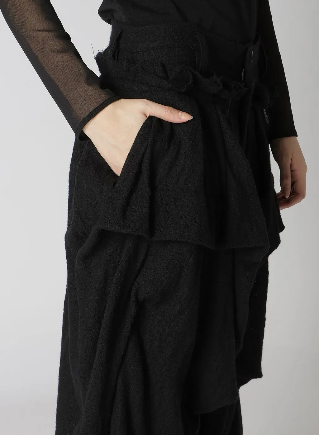 Gauze Layered Pants