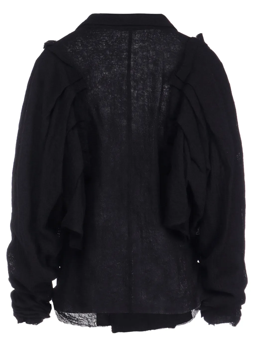 Gauze Layered Sleeve Jacket