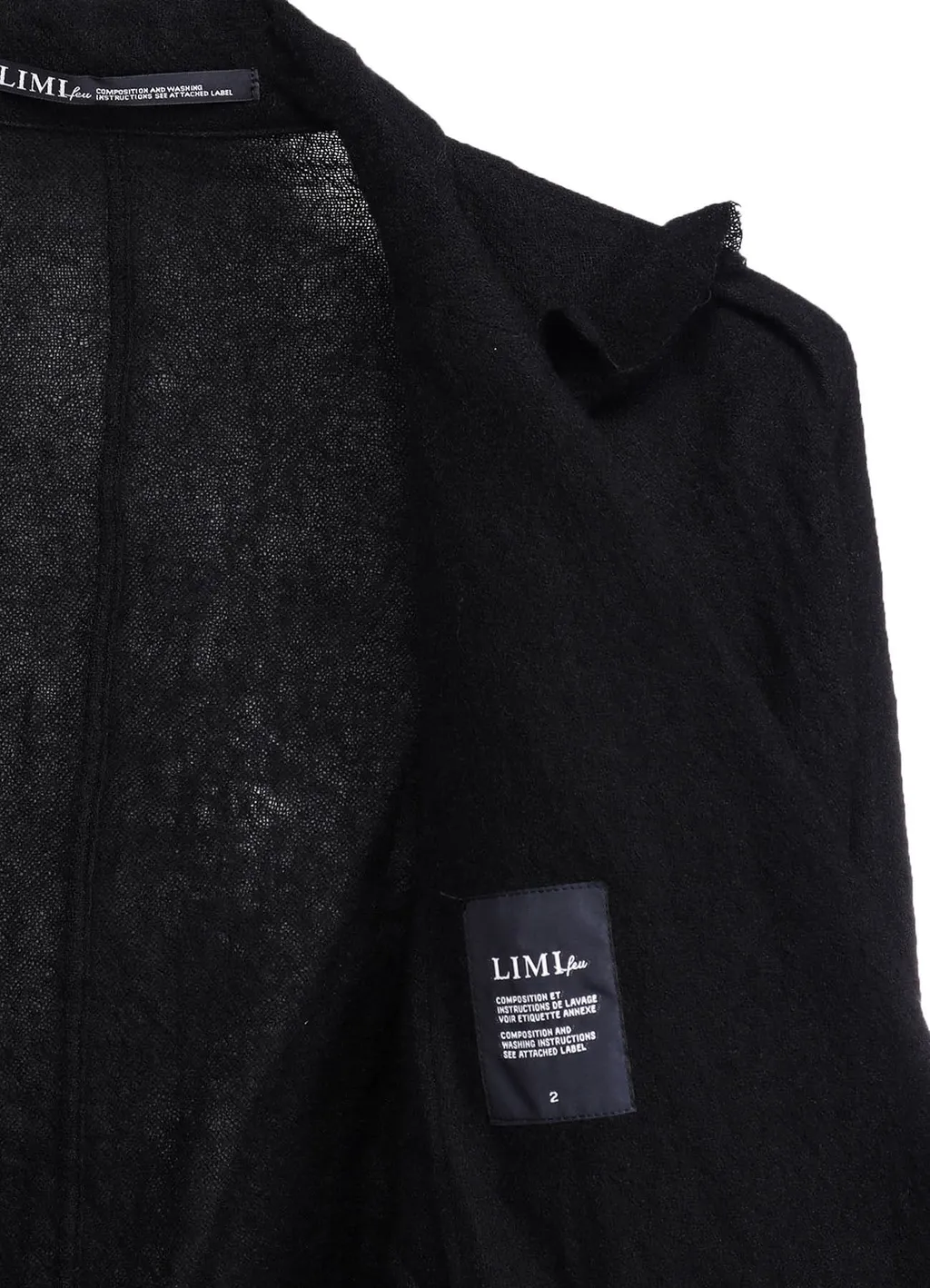 Gauze Layered Sleeve Jacket