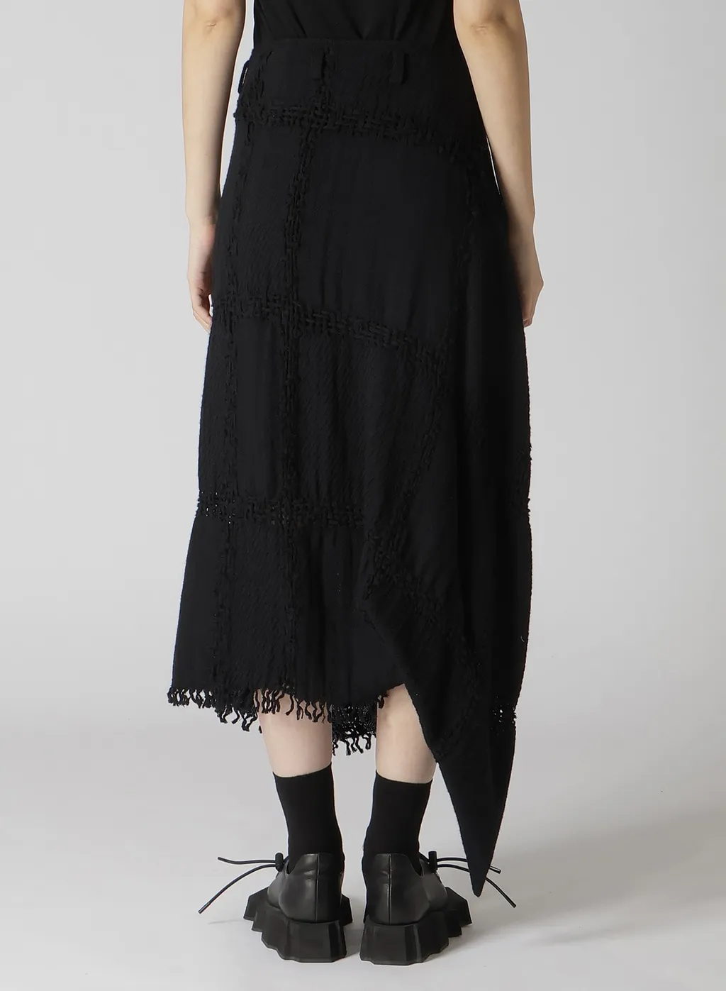 Block Jacquard Thorn Skirt