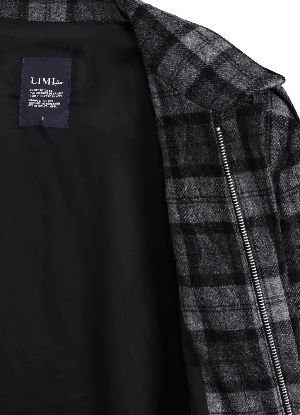 Plaid Flannel Harness Jacket