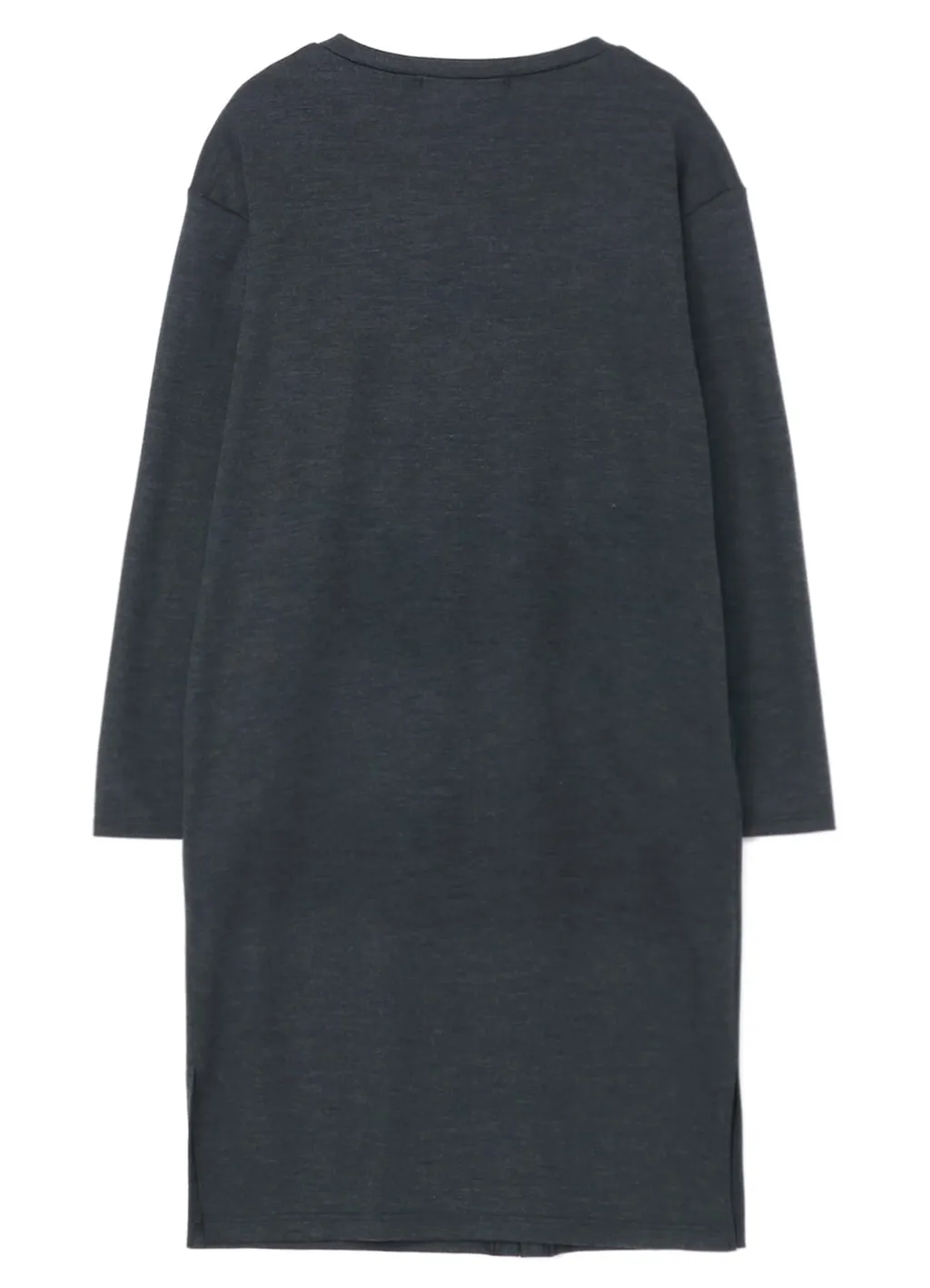 Wool Layered Long Cardigan