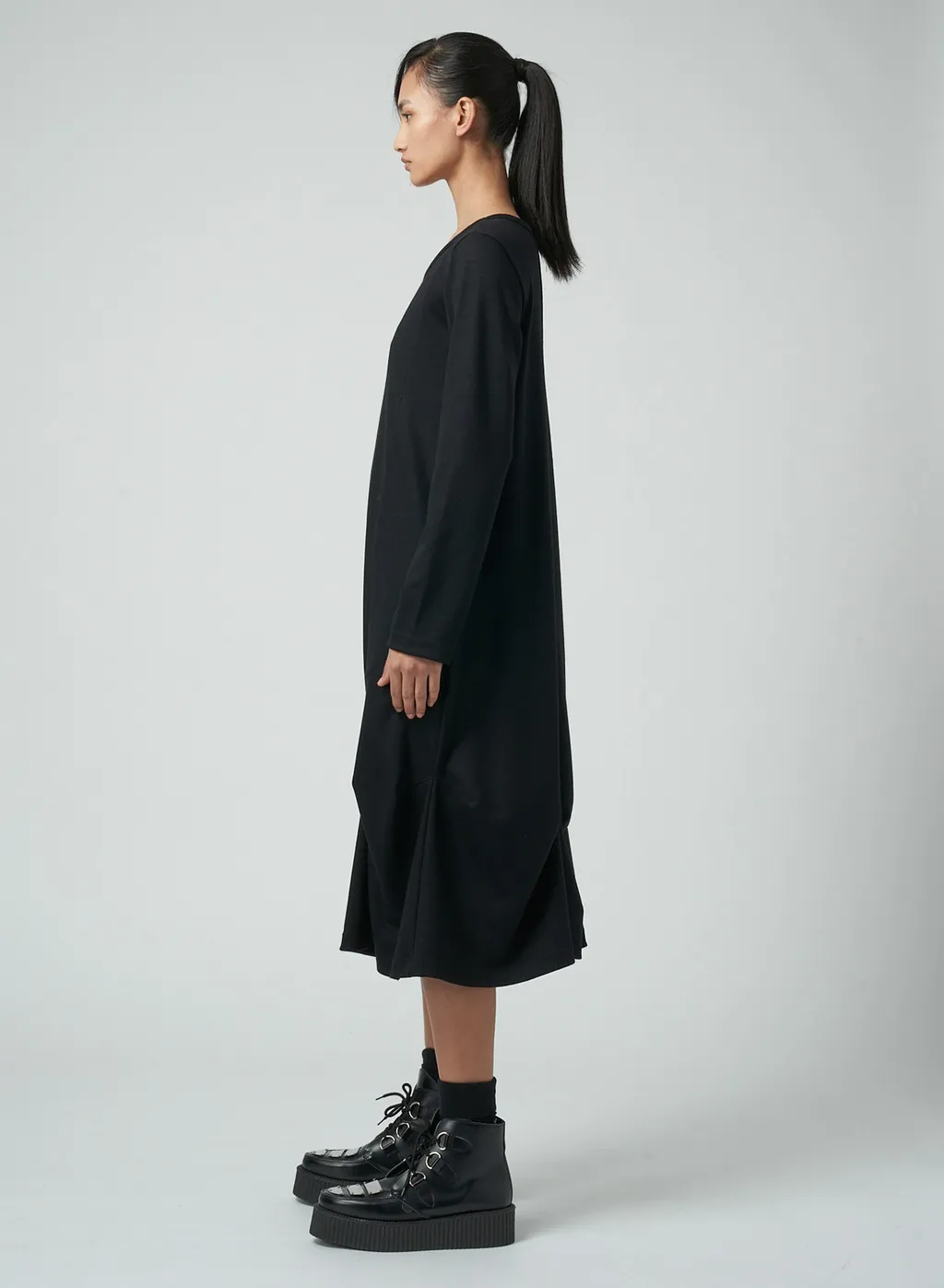 Soft Wool Dress With Darts