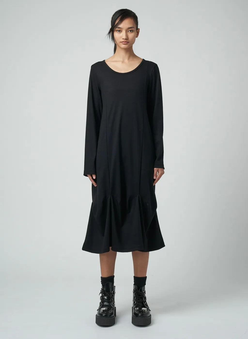 Soft Wool Dress With Darts
