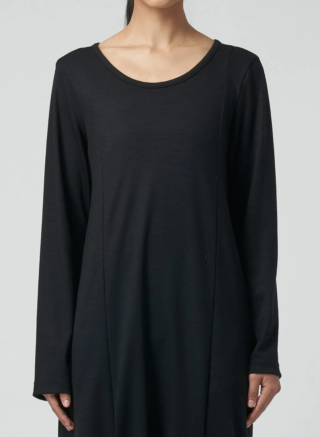 Soft Wool Dress With Darts