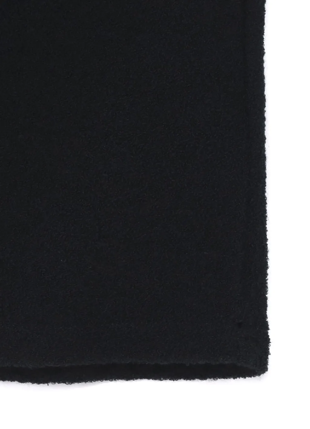 Asymmetric Cut Soft Wool Pile T-Shirt