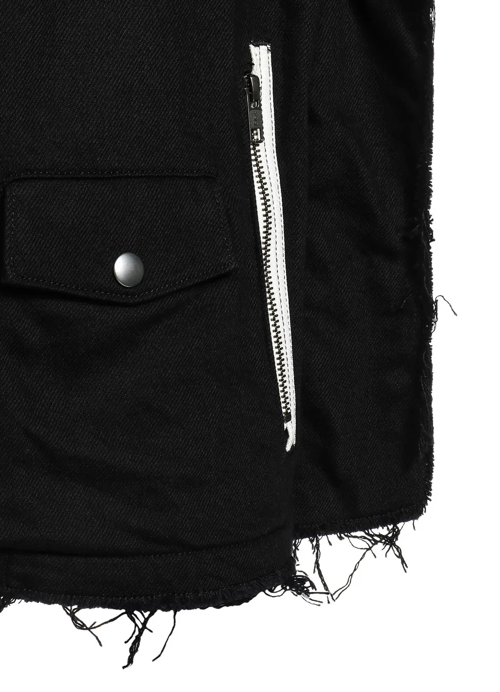 Cotton Drill Biker Jacket