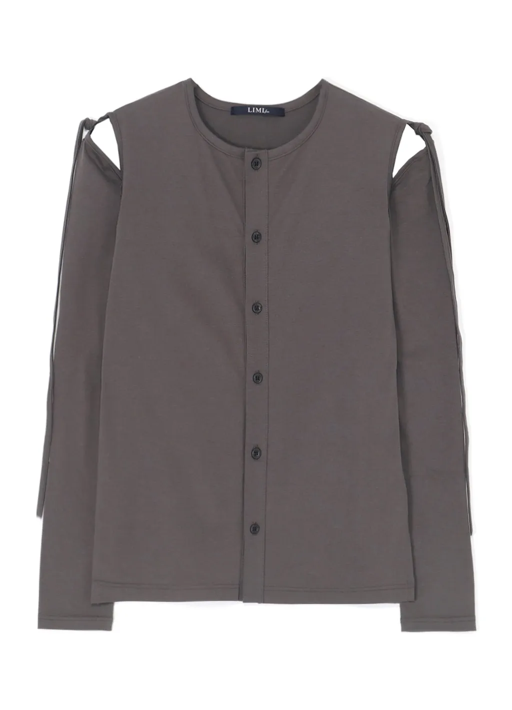60/2 Cotton Jersey Top With Shoulder Ribbon Details