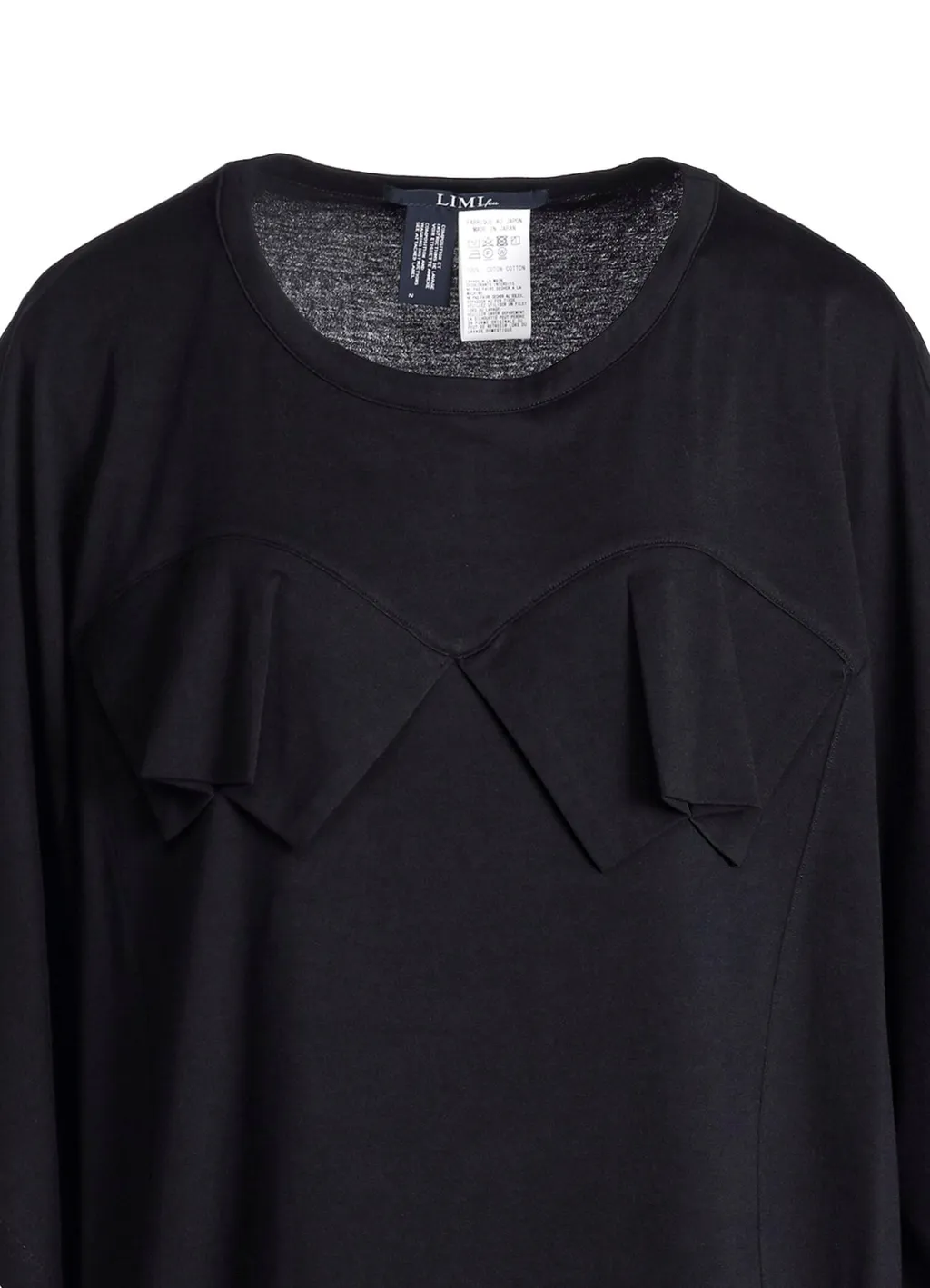 100/2 Cotton Jersey T-Shirt With Bustier