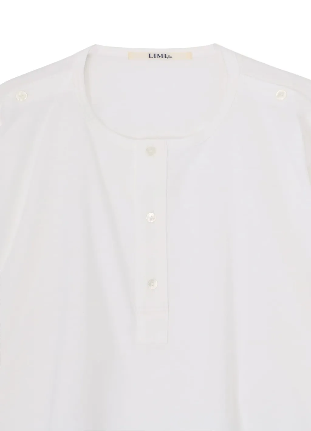 60/2 Cotton Jersey Open Shoulder T-Shirt