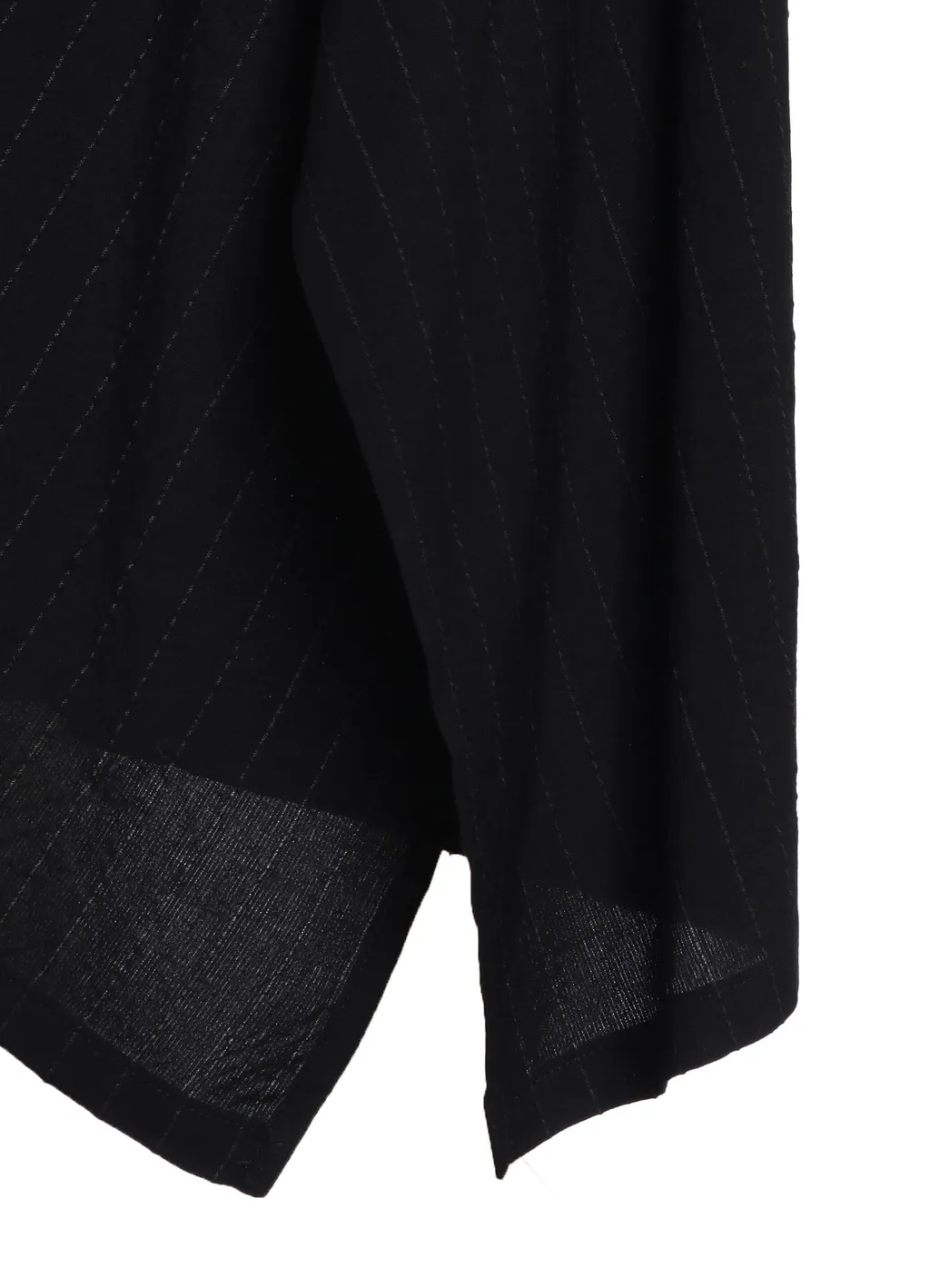 Stripe Irregular Hem Skirt