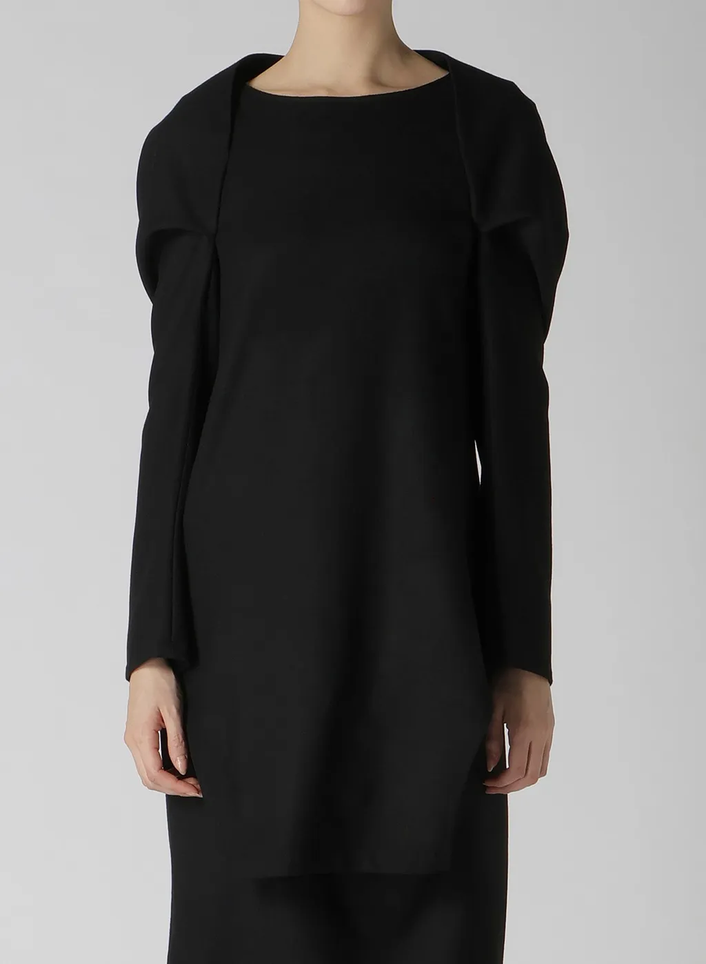 Milling Serge Tucked Slv Dress
