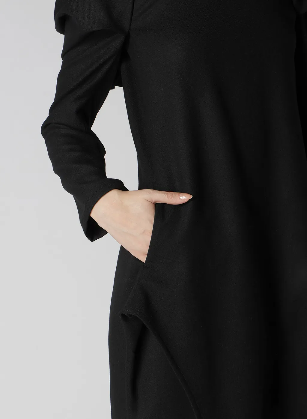 Milling Serge Tucked Slv Dress