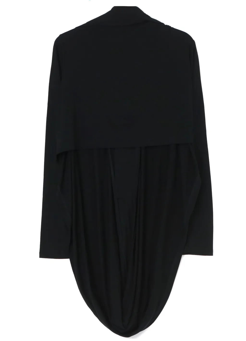 Rayon Jersey Hem Drape Cardigan