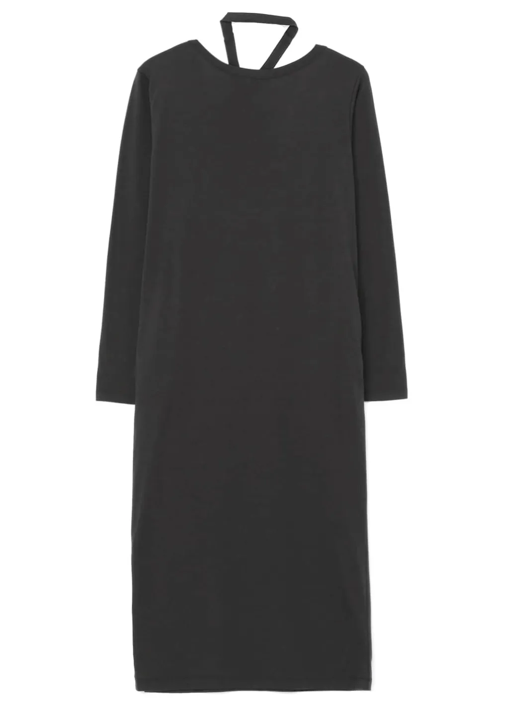 Lyocell/Cotton Jersey Cross Neck Dress