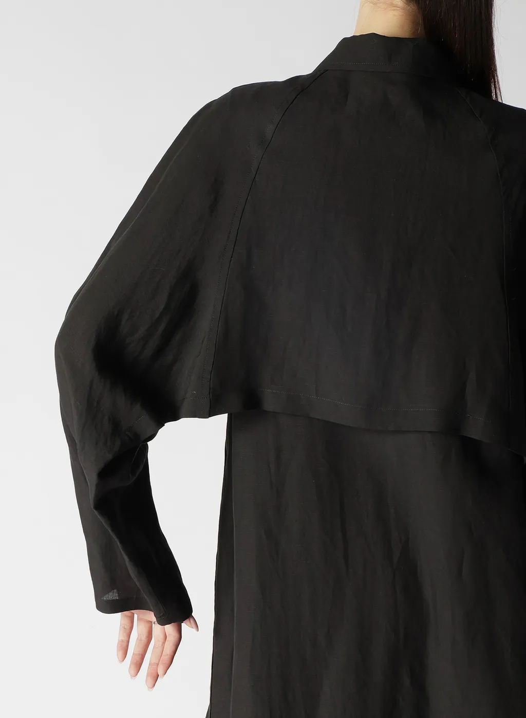 Linen Soft Lawn Rain Cover Coat