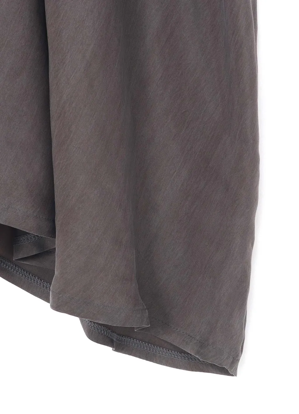 Lyocell/Cotton Jersey Dress With Asymmetric Hemline