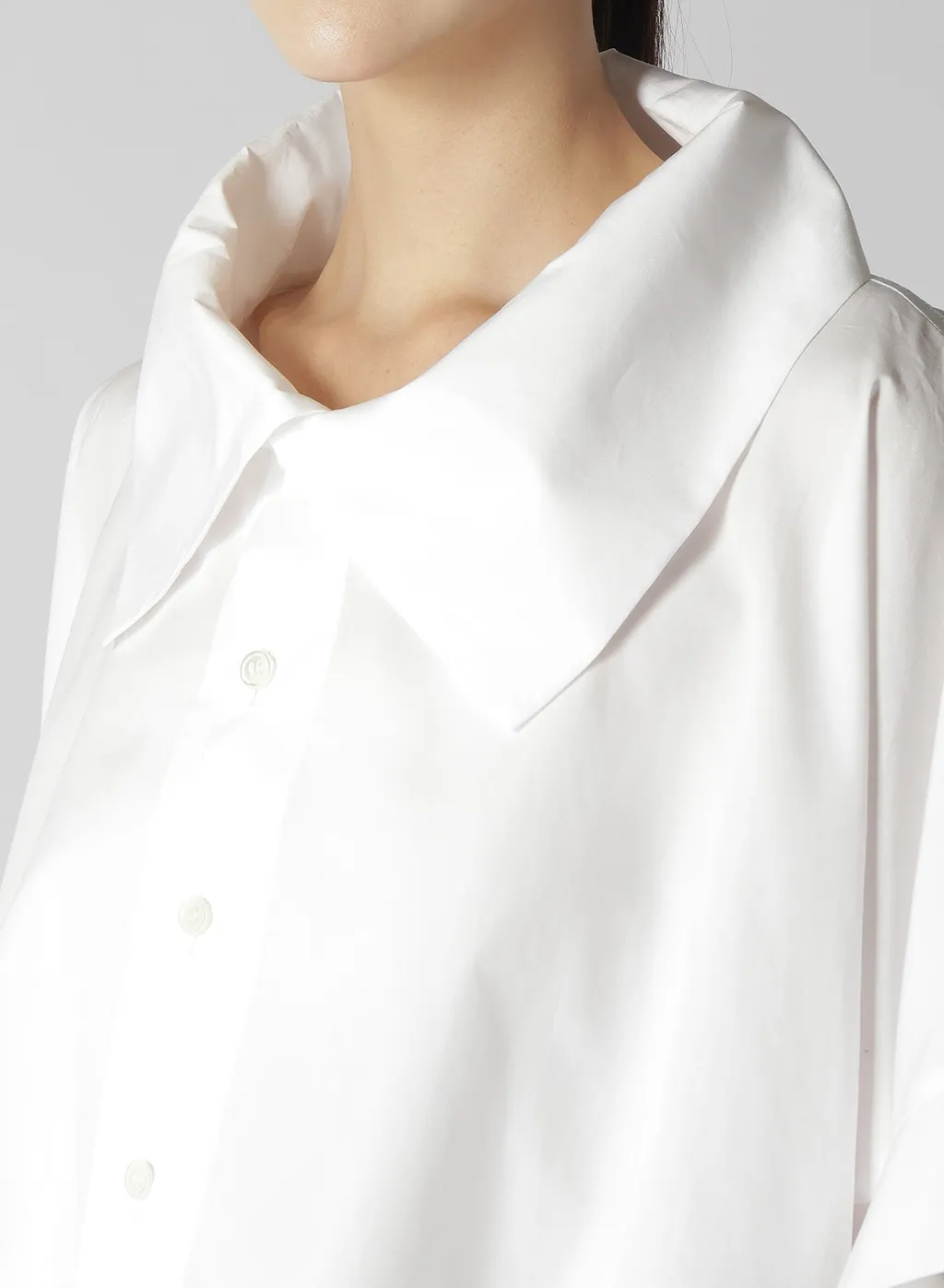 100/2 Broad Cotton Elbow Slit Shirt