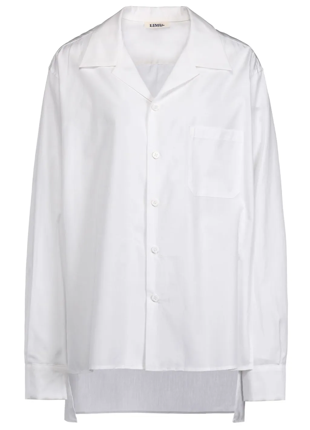 100/2 Broad Cotton Open Collar Shirt