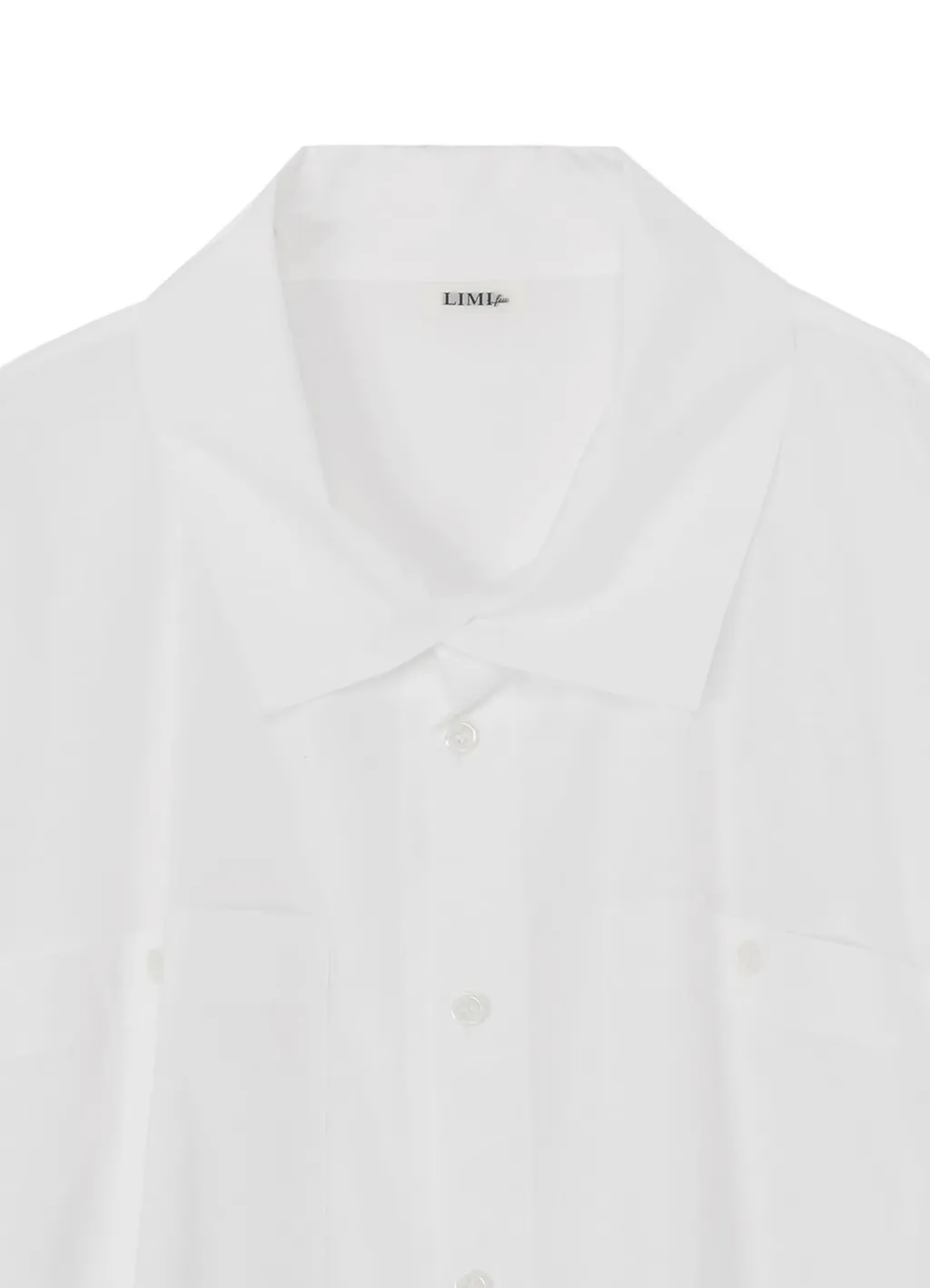 100/2 Broad Cotton Elbow Slit Long Shirt