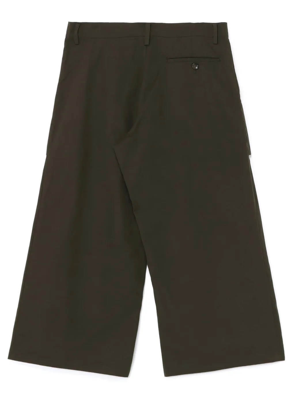 High Density Cotton Pleated Wide Leg Pants