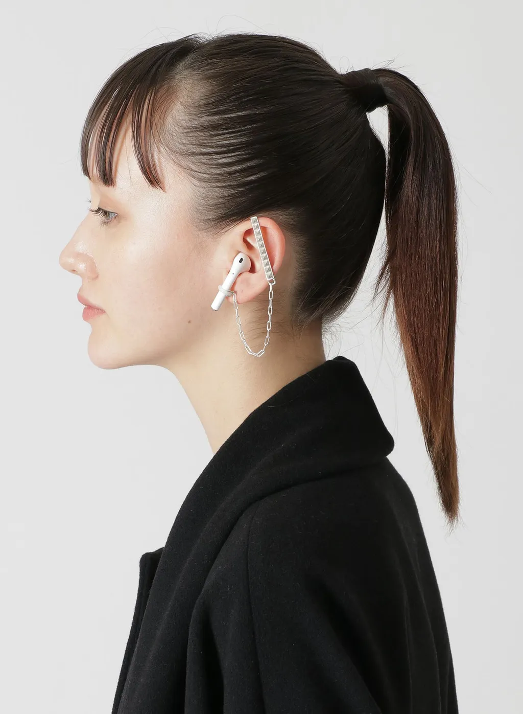 925 Silver Ear Cuff With Chain
