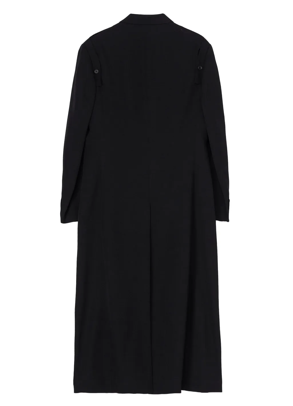 Wool Gabardine Shoulder Button Jacket