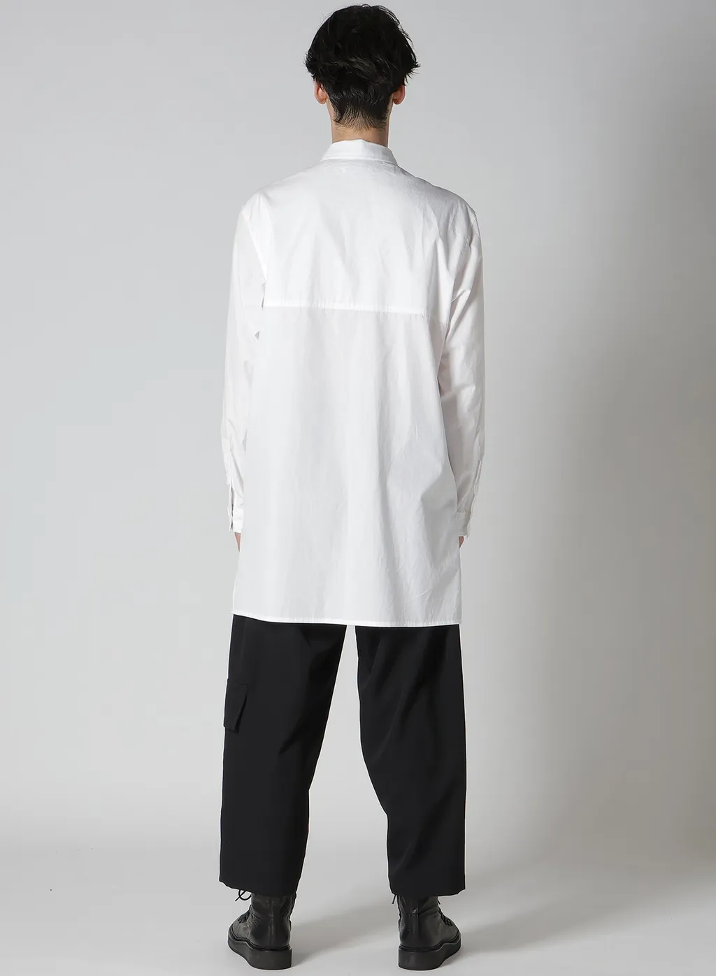 Broad Chain Stitch Blouse With Zipper