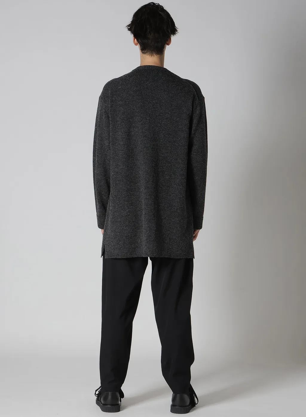 China Button Long Cardigan