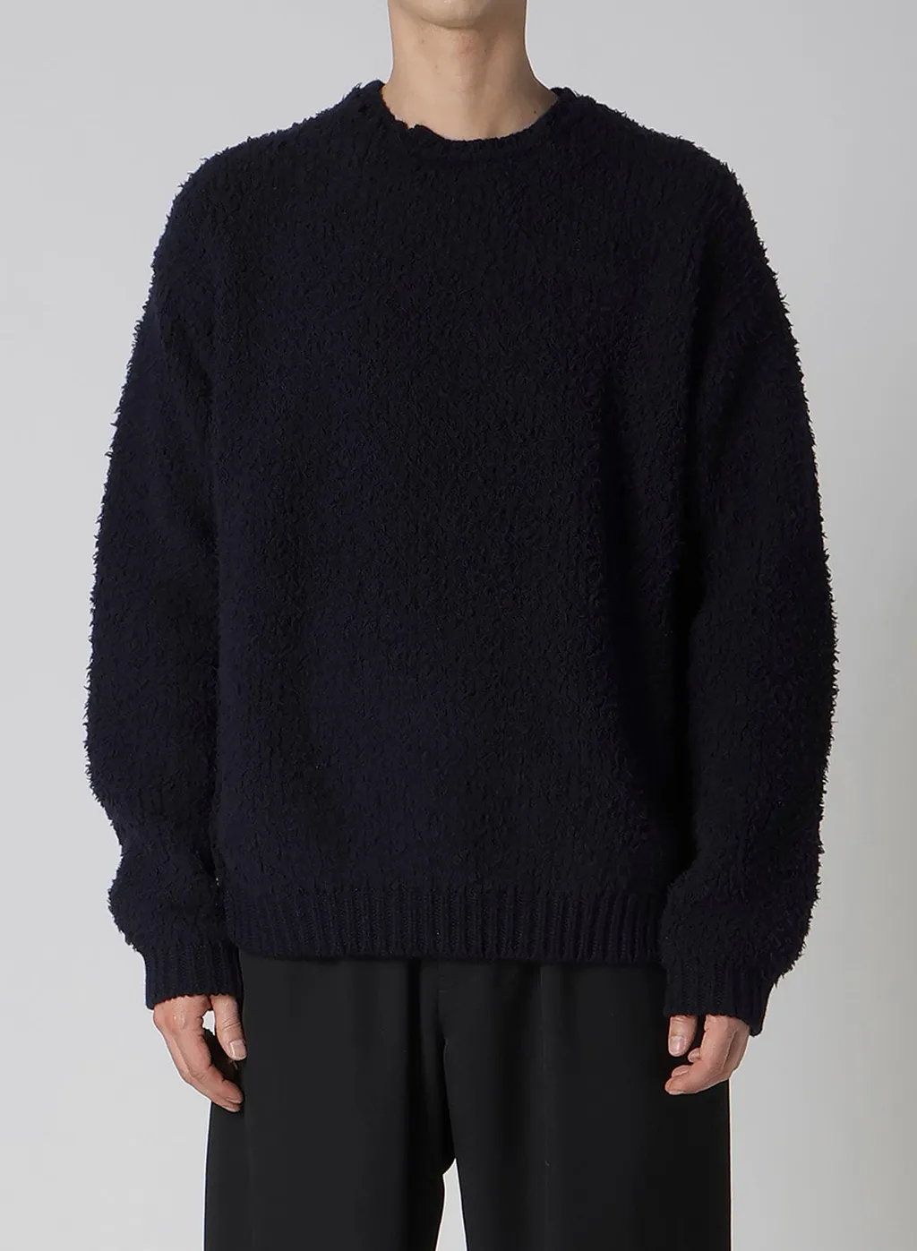 3G Jersey Notch Neck Side Rib Knit
