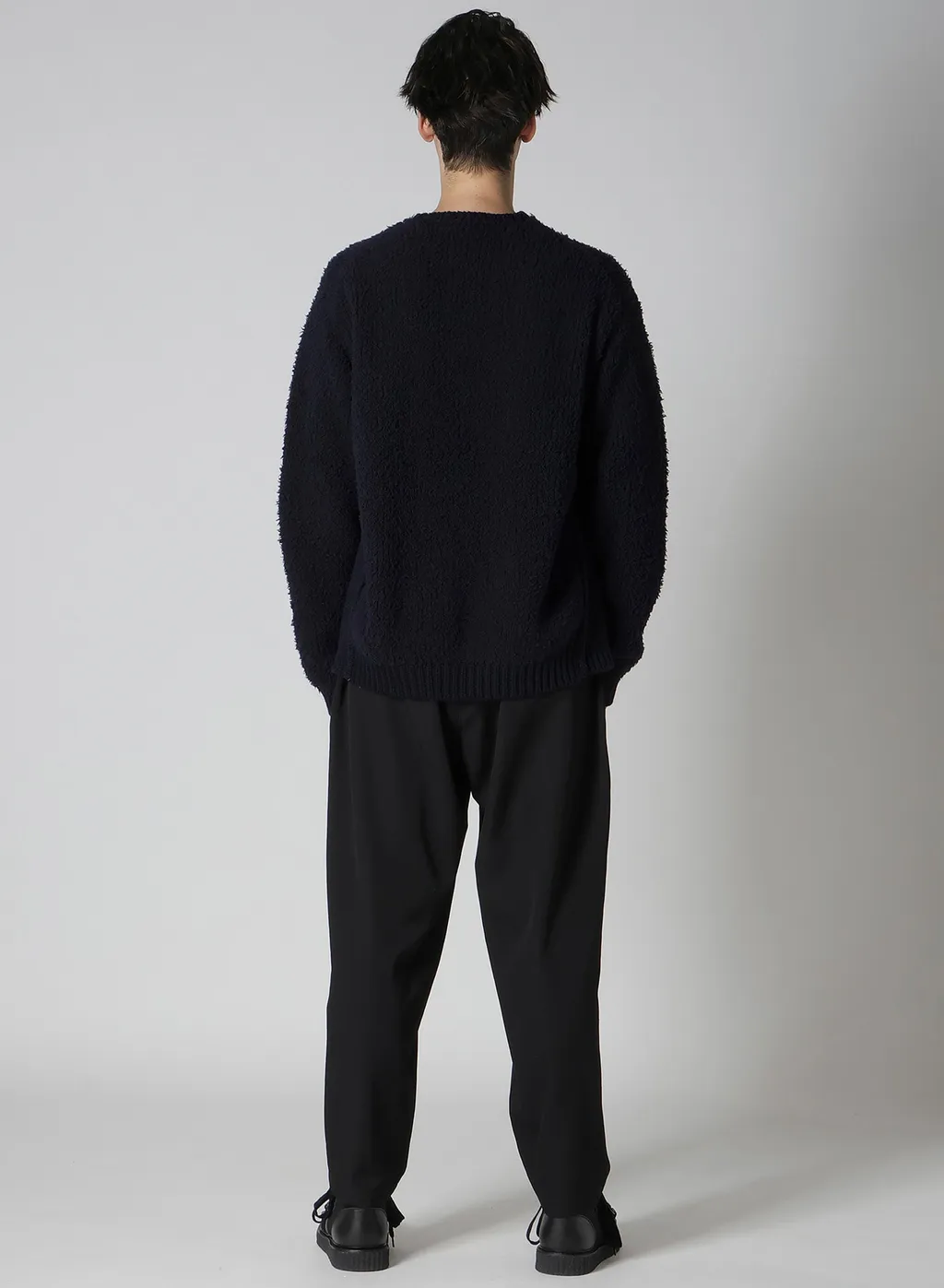 3G Jersey Notch Neck Side Rib Knit