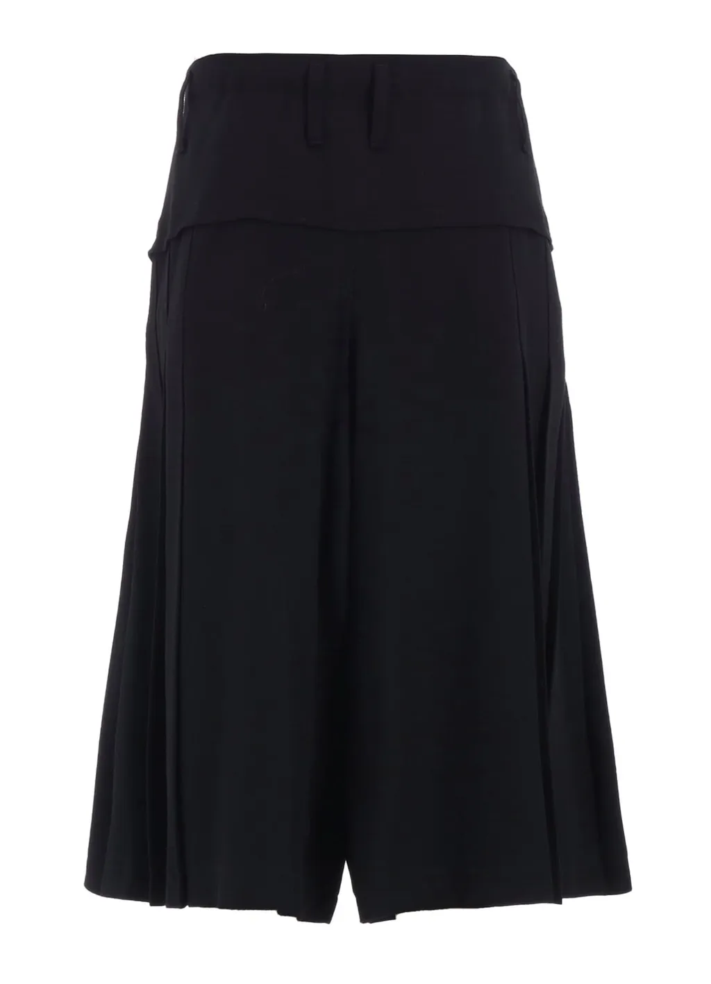 Army Gabardine Pleats Half Pants