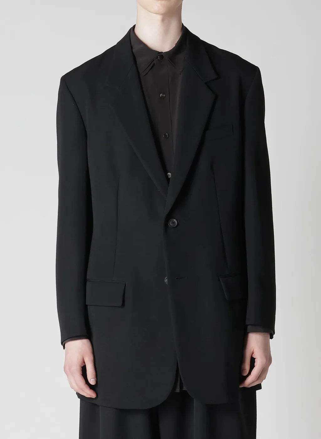 Army Gabardine Left Zipper Jacket