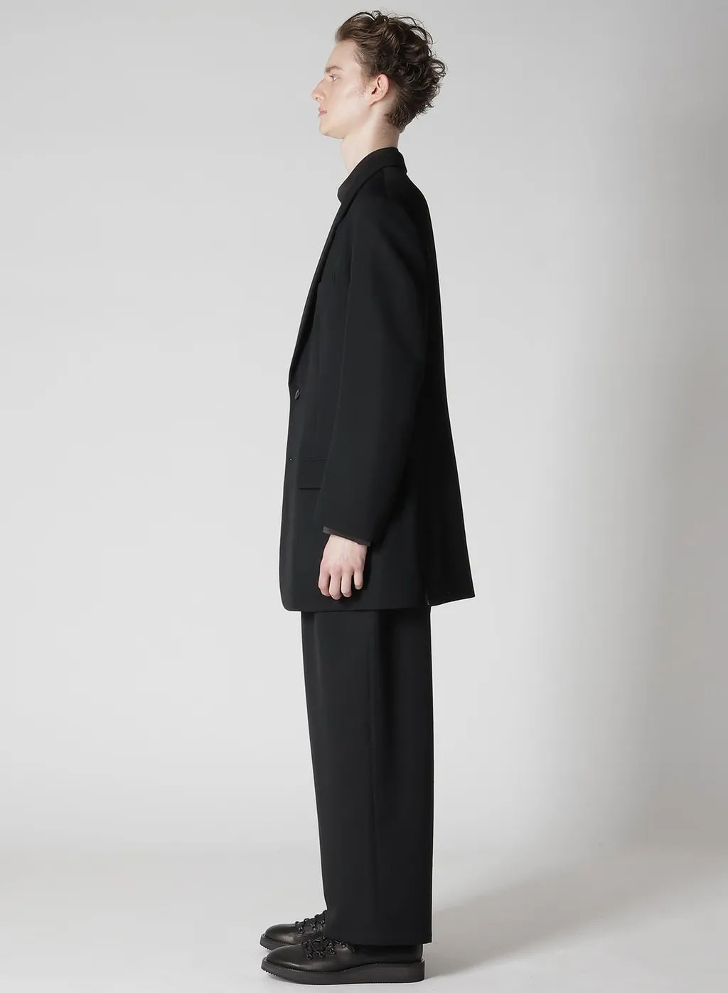 Army Gabardine Left Zipper Jacket