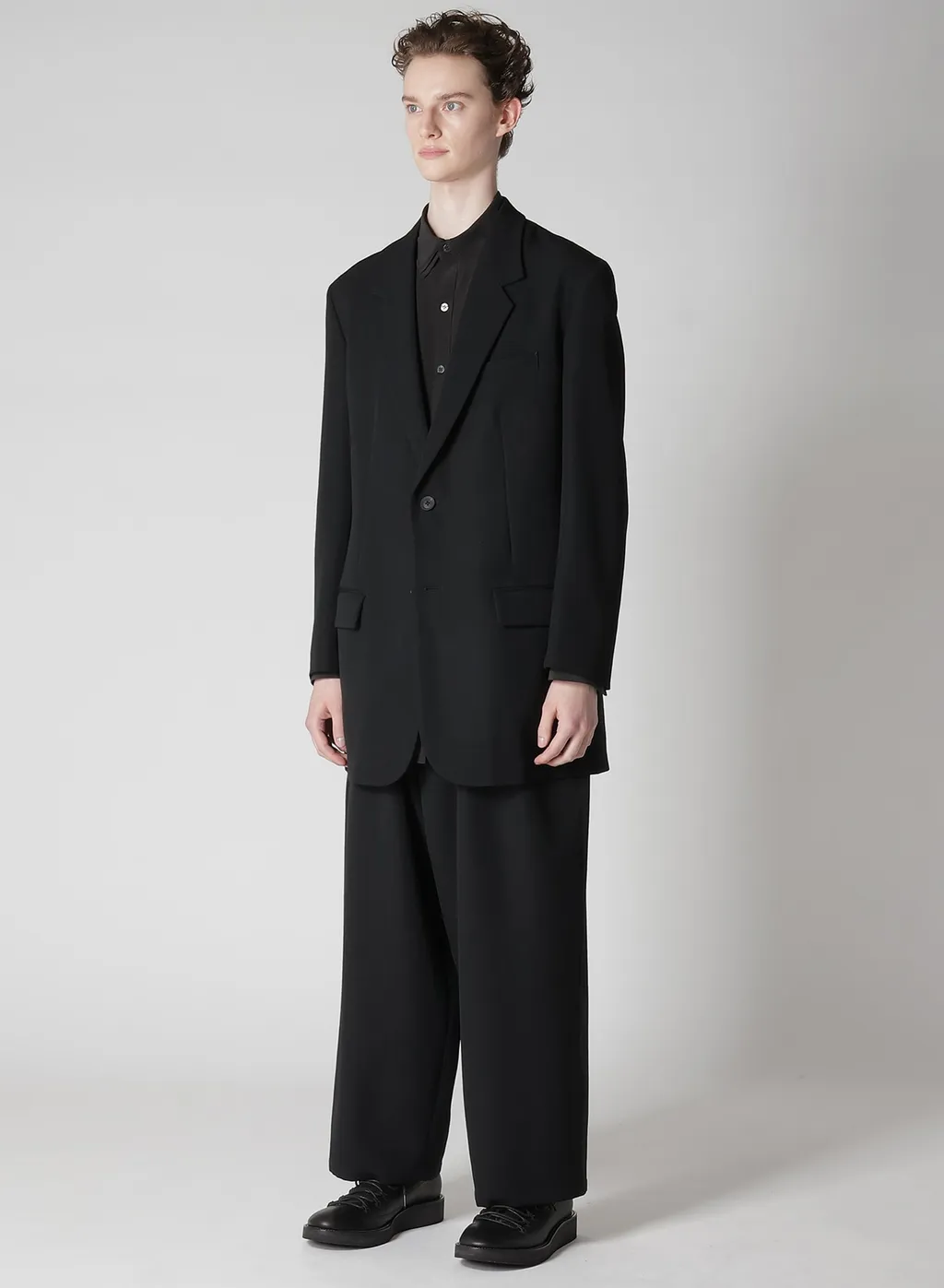 Army Gabardine Left Zipper Jacket