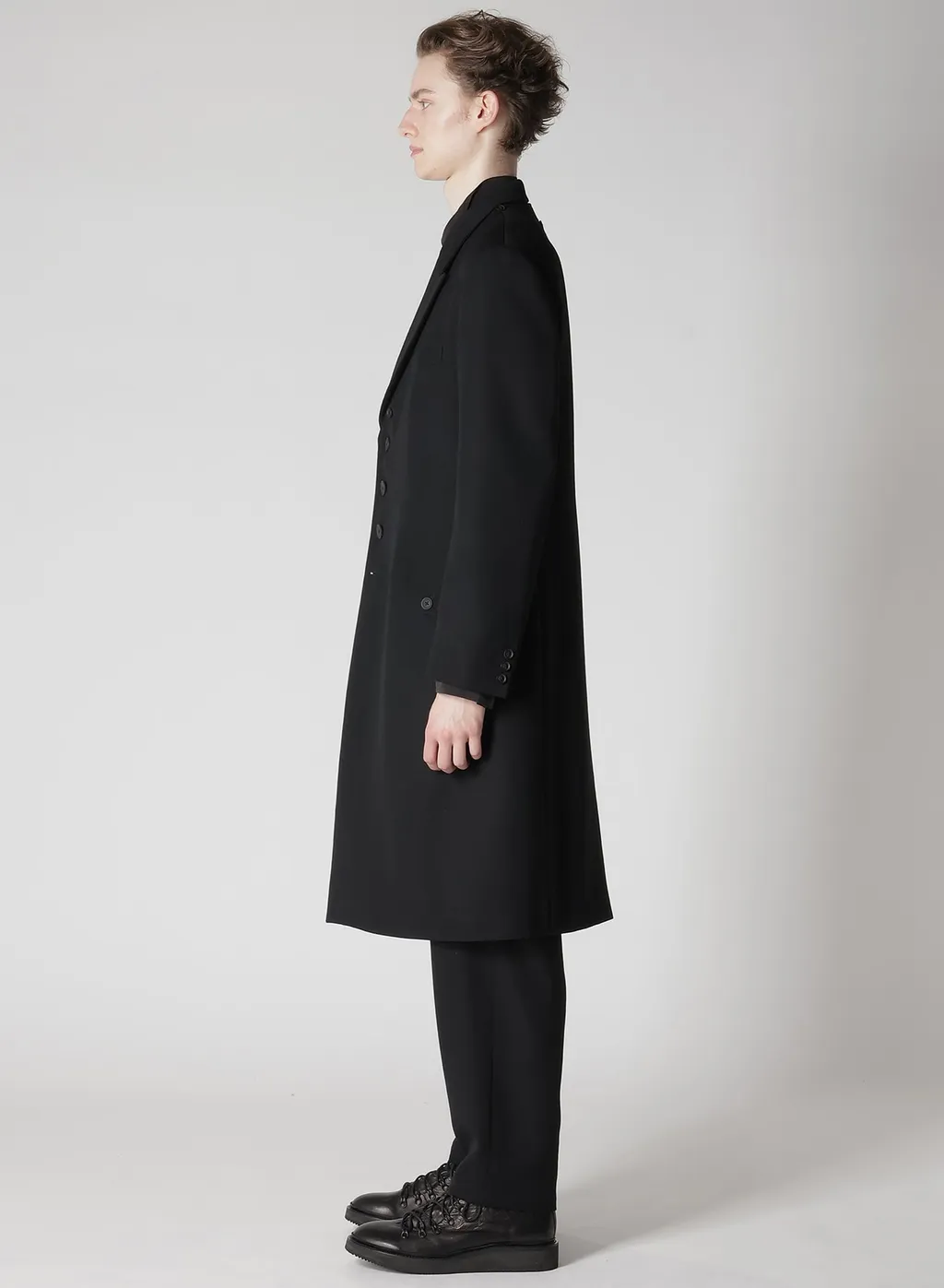 Army Gabardine 3Button Lapel Attachable Jacket