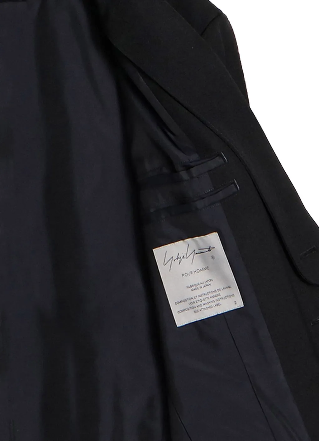 Army Gabardine 3Button Lapel Attachable Jacket