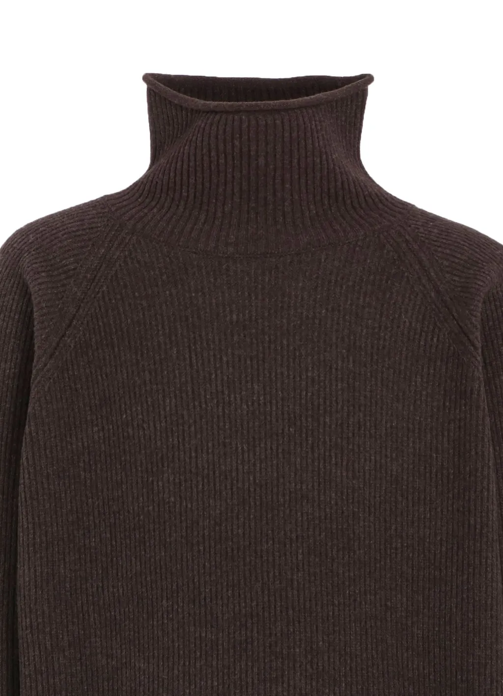 Fine Merino Wool Raglan Turtle Neck