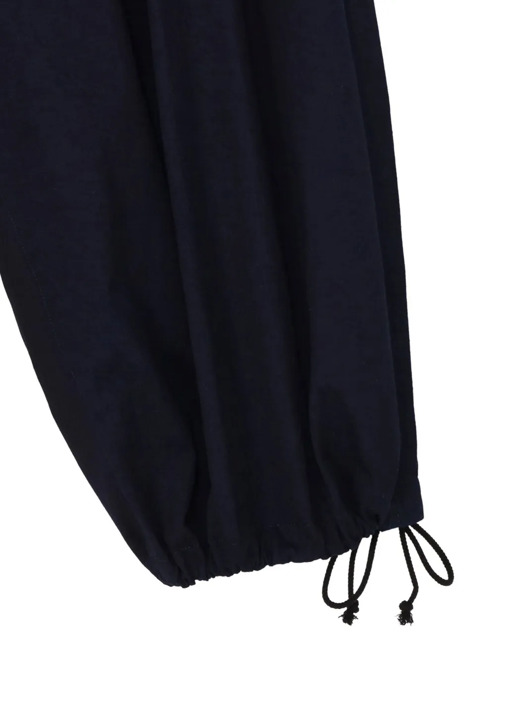Indigo Dyed Cotton Twill Balloon Pants