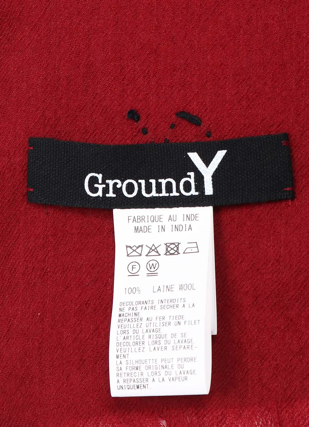 Tetany Wool Hand Stitch Scarf