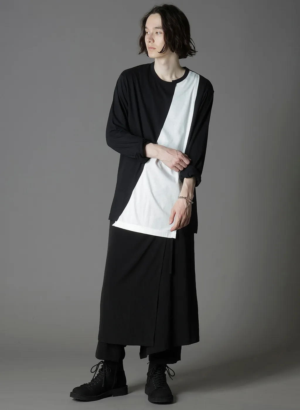 C/Mo Jersey Combination Tsujikiri Long Sleeved T-Shirt
