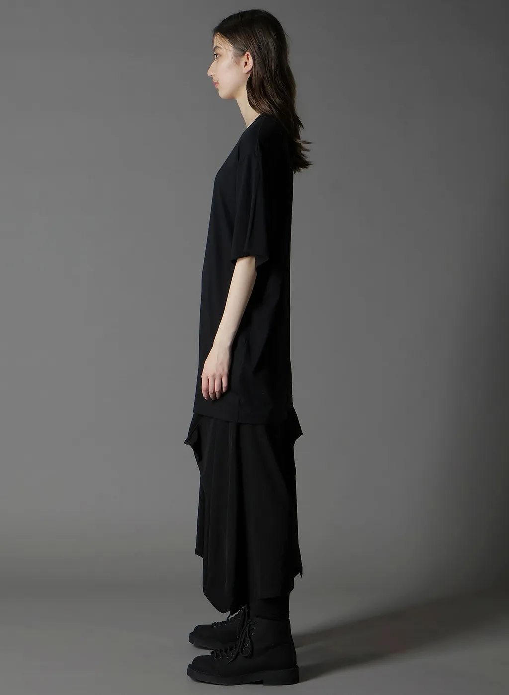 Silkette Jersey W/ Number Pattern Tsujikiri Long Sleeved T-Shirt