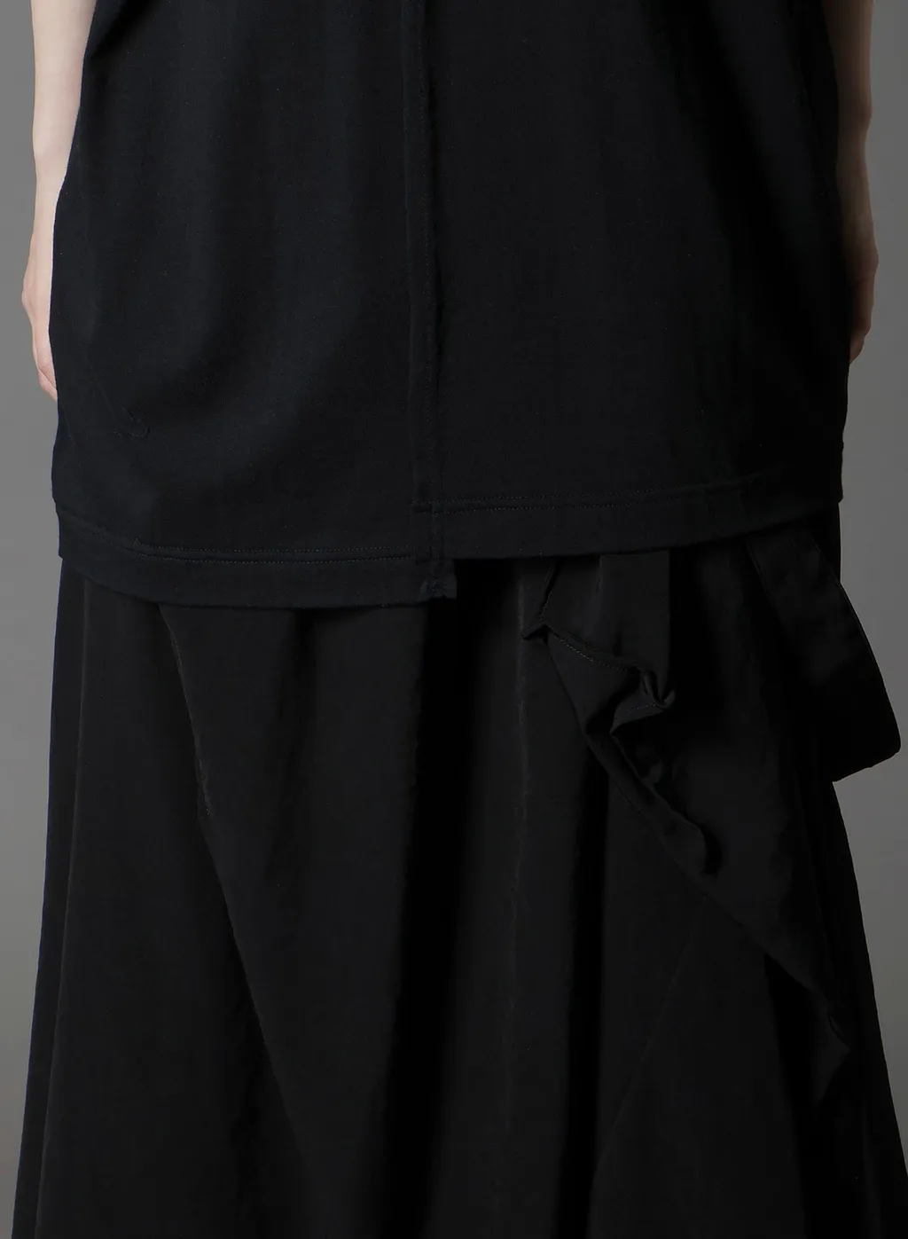 Silkette Jersey W/ Number Pattern Tsujikiri Long Sleeved T-Shirt