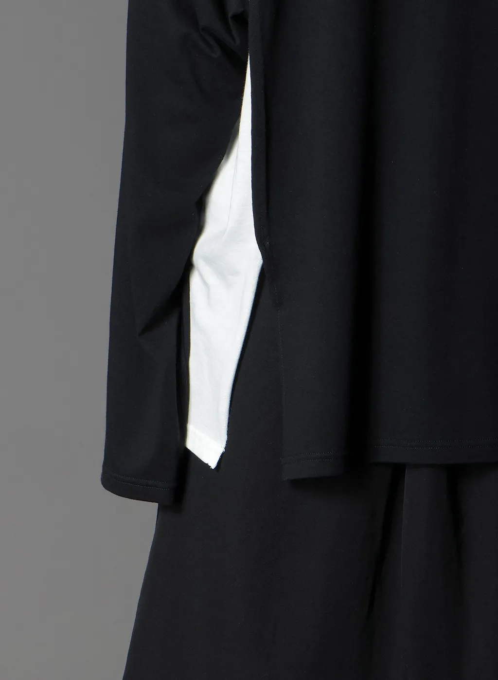 C/Mo Jersey Combination Mix Block Long Sleeved T-Shirt