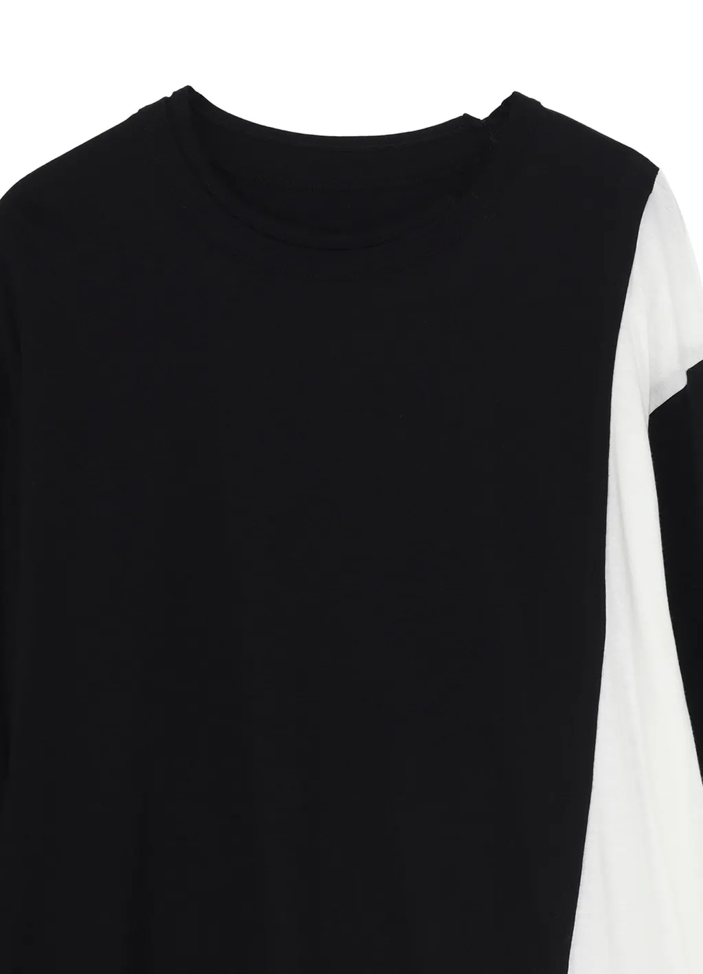 C/Mo Jersey Combination Mix Block Long Sleeved T-Shirt