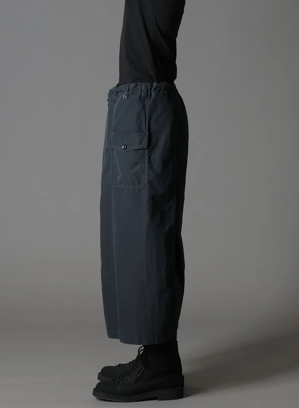 C/Ny Sulfur Dyeing Stone Wash Bio Wrap Skirt Pants