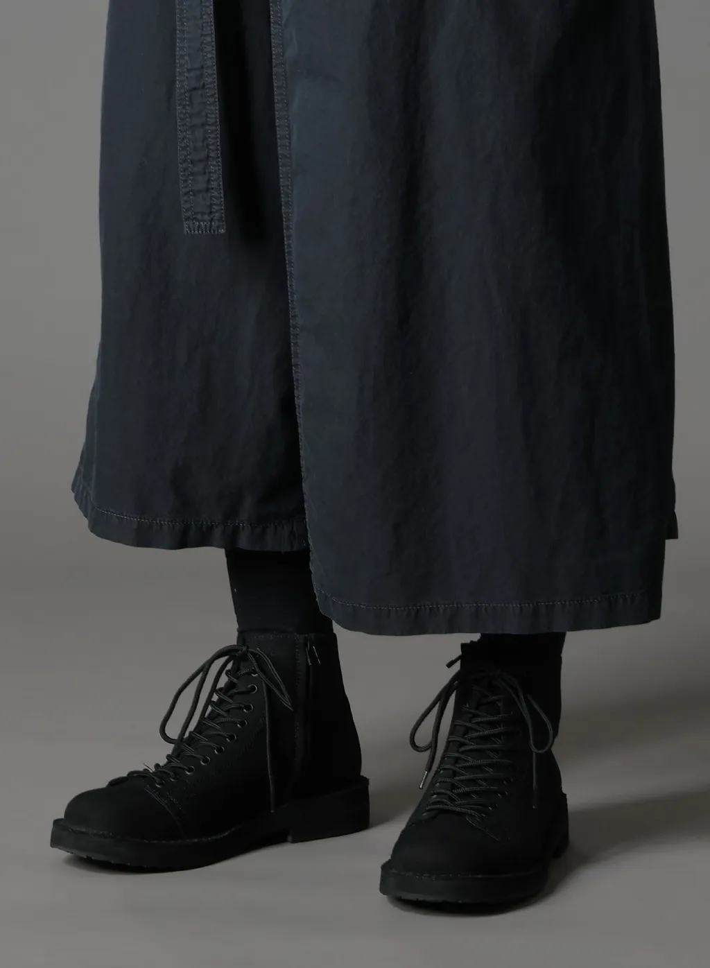 C/Ny Sulfur Dyeing Stone Wash Bio Wrap Skirt Pants