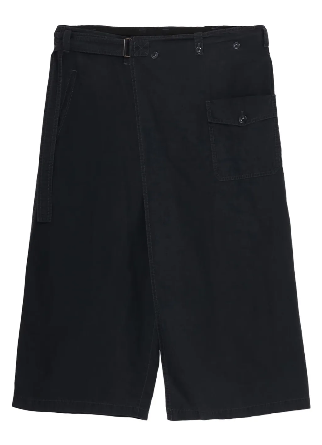 C/Ny Sulfur Dyeing Stone Wash Bio Wrap Skirt Pants