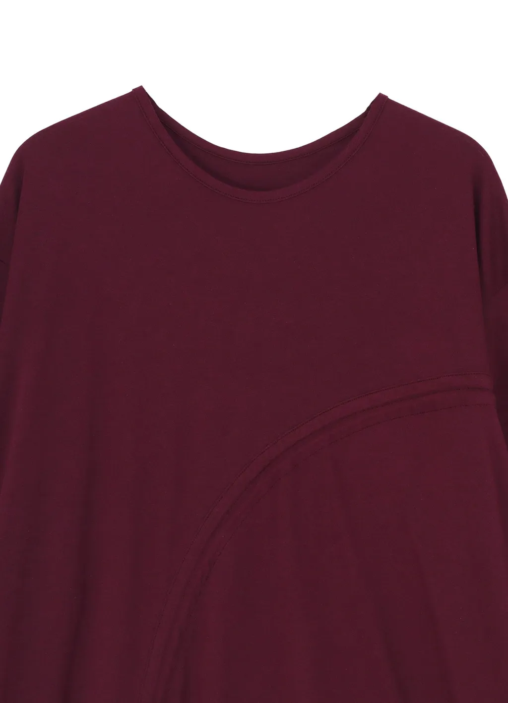 C/Mo Jersey Curved Crawcord Long Sleeved T-Shirt